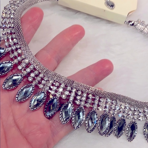 ✔️ Sophia Kate NWT Stunning Rhinestone Necklace  Bracelet Earrings - Picture 1 of 8